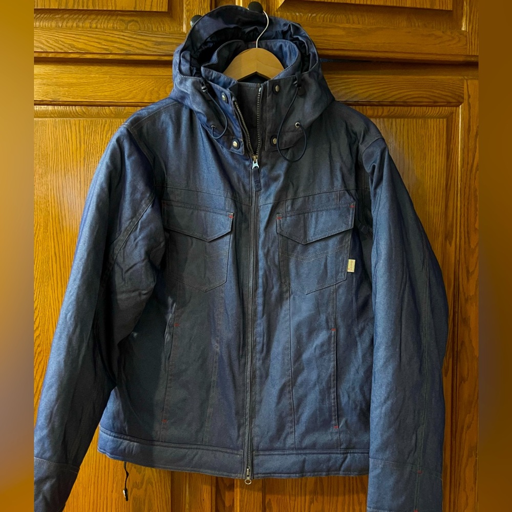 Betty Rides Denim Snowboarding Jacket